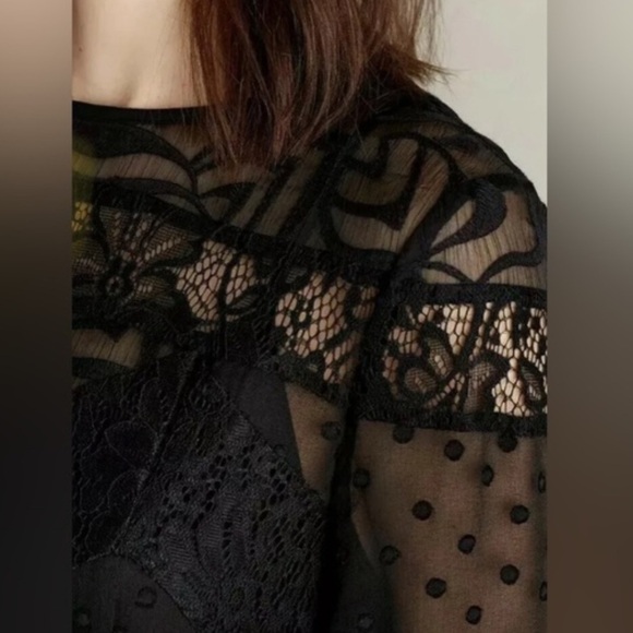 Anthropologie HD In Paris Mesh Top - Picture 3 of 10